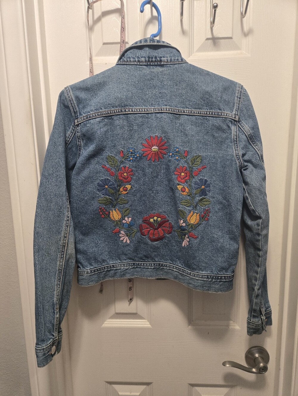 Denim Co. Embroidered Jacket Size 10